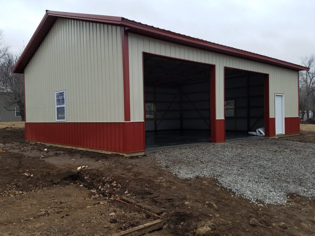 30' x 40' Building in Sibley Missouri - Oldham Buildings